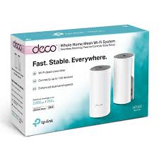 ACCESS POINT, ROUTER AC1200, SISTEMA WI-FI MESH TP-LINK DECO E4 BLANCO 100V/240V 2 UNIDADES 