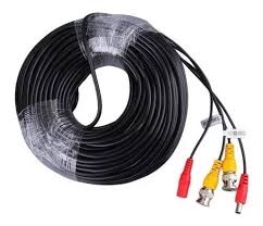 CABLE ARMADO , BNC Y ALIMENTACIÓN 18MTS