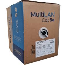 CABLE FURUKAWA UTP CAT 5E EXTERIOR NEGRO (305 MTS)