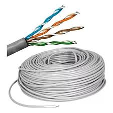 CABLE UTP CAT.5E  SIGNOTEL INTERIOR VAINA BLANCA PURO COBRE  (100 MTS)