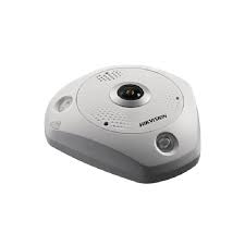 CAMARA OJO DE PEZ HIKVISION 6 MPX, DEWARPING HEMISFÉRICO, DC12V Y POE, SOPORTE DE ALMACENAMIENTO INTEGRADO, IR 15 M