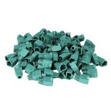 CAPUCHON VERDE RJ45 CAT5/CAT6 (X100)