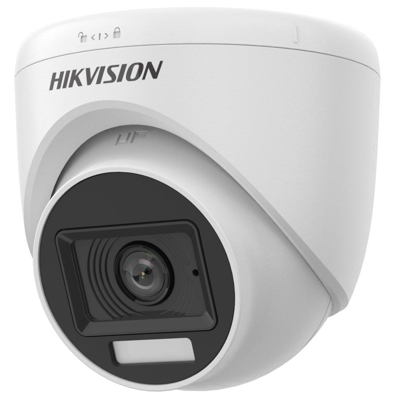 CÁMARA DOMO HIKVISION , 2 MPX, 2.8MM DUAL LIGHT 20M AUDIO PLÁSTICO