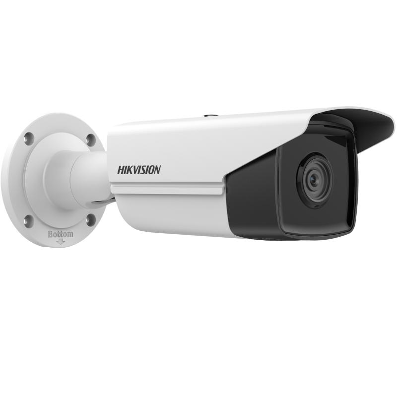 CÁMARA HIKVISION IP BULLET 4MP, LENTE FIJO 4MM, ACUSENSE, H.265+, IP67