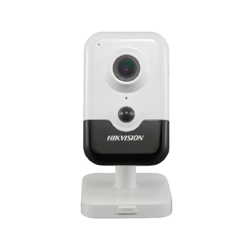 CÁMARA IP HIKVISION WIFI 2 MP CUBO INTERIOR. LENTE 4 MM. INFRARROJO 10 METROS. CON SLOT