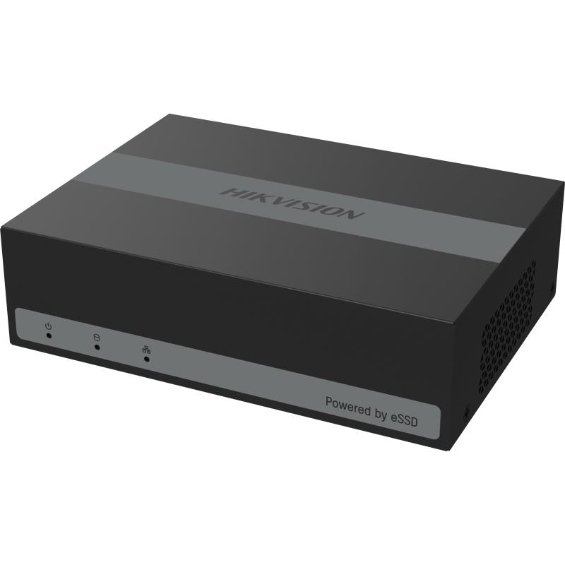 DVR HIKVISION 4 CHANNEL 1080P  4 CH + 1 IP  H.265+ DISCO ESSD INCLUIDO 300 GB