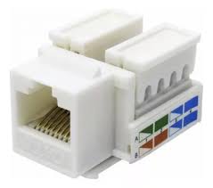 JACK UTP CAT.6 JACK KEYSTONE / 110 TIPO IDC, 180 GRADOS, AUTOCRIMPEABLE