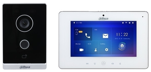 KIT VIDEO PORTERO IP WIFI- VTO2211G-WP+VTH5221DW-S