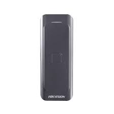LECTOR DE TARJETA MIFARE HIKVISION, IP65, WIEGAND, 12VDC
