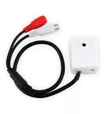 MICRÓFONO CCTV CON REGULADOR GANANCIA