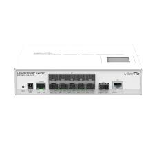 MIKROTIK SMART SWITCH 1 GIGABIT + 10 PUERTOS SFP + 1 SFP+