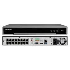 NVR HIKVISION 16 CANALES,  2 SATA HASTA 8TB