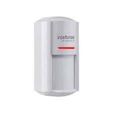 SENSOR INFRARROJO CABLEADO INTELBRAS TRIPLETECNOLOGIA Y MICROONDAS EXTERIOR , ANGULO 90 GRADOS 12 METROS DE ALCANCE, 4 NIVELES DE SENSIBILIDAD 20KG PET INMUNE MW ESCALONABLE.