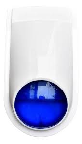 SIRENA INTERIOR C/STROBO ROJO