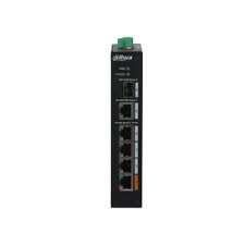 SWITCH DAHUA 4 PUERTOS POE 60W 1 UPLINK GIGABIT 1 SFP HI-POE