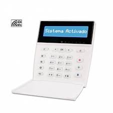 TECLADO CON DISPLAY LCD Y RECEPTOR RF, COMPATIBLE CON LINEA PC732 DE GARNET Y 2WS. NO INCLUYE MICRÓFONO PARA AUDIO VERIFICACIÓN