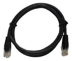 UTP CAT5E PATCH CORD,24AWG Á2M, NEGRO
