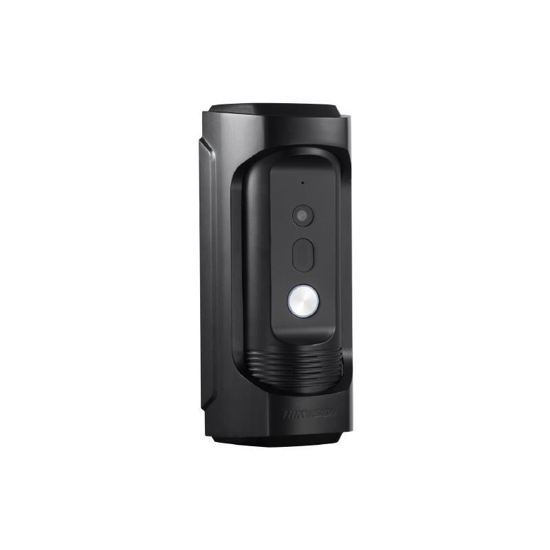 VIDEOPORTERO HIKVISION IP, CONTROL DE ACCESO, COMPATIBLE CON MÚLTIPLES MODOS DE APERTURA DE PUERTA (ESTACIÓN INTERIOR, ESTACIÓN MAESTRA, SOFTWARE DE CLIENTE Y WEB), IR DE 5 METROS , IK 10 E IP 66