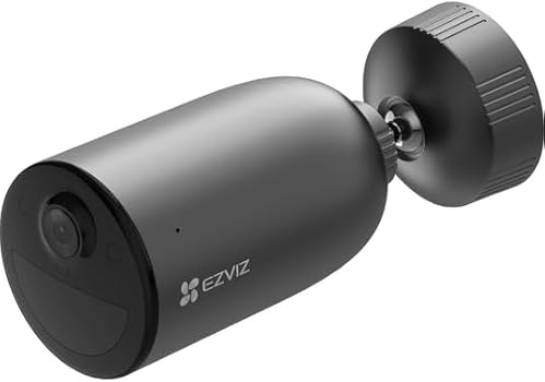 CÁMARA EZVIZ CON BATERÍA EB3, 3 MPX, IR 15 MTS, AI DETECCIÓN HUMANA VOZ PERSONALIZADA ANGULO 107° MICRO SD