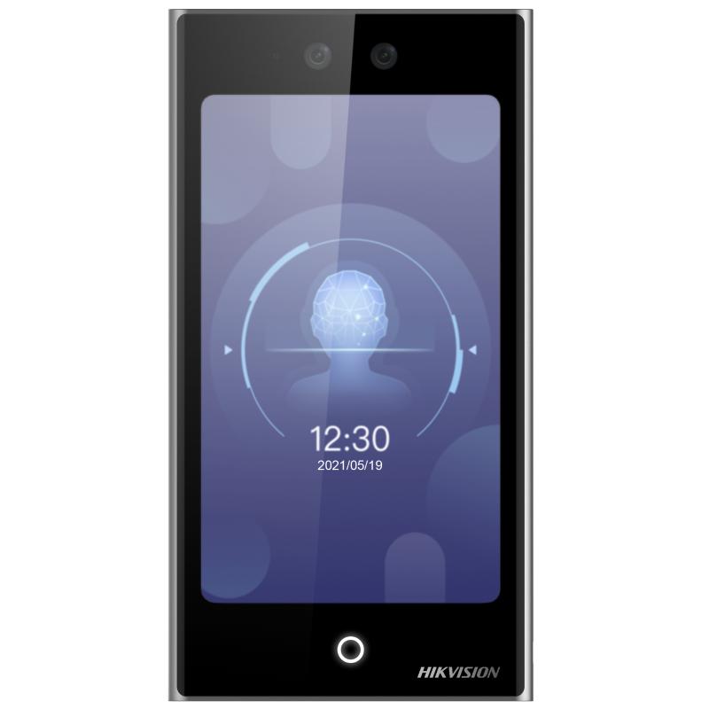 CONTROL DE ACCESO FACIAL PROFESIONAL HIKVISION, PANTALLA TÁCTIL LCD DE 7 PULGADAS, LENTE GRAN ANGULAR DE 2 MGPX, RECONOCIMIENTO 0,3 A 3 M, 10.000 CARAS, 10.000 HUELLAS DACTILARES (CON MÓDULO DE HUELLAS DACTILARES), 50.000 TARJETAS, 150.000 EVENTOS, ISAPI, ISUP 5.0., RECONOCIMIENTO DE UNA SOLA PERSONA Y VARIAS PERSONAS (HASTA 5 PERSONAS), RS-485, WIEGAND, MIFARE, 12 VCC A 24 VCC/2 A