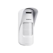 SENSOR INFRARROJO INTELBRAS, DOBLE PIR CABLEADO TRIPLETECNOLOGIA  EXTERIOR, ANGULO 110 GRADOS 12 METROS DE ALCANCE, 3 NIVELES DE SENSIBILIDAD 30KG PET INMUNE MW ESCALONABLE, INCLUYE SOPORTE ARTICULADO