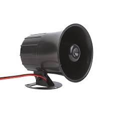 SIRENA EXPONENCIAL INTELBRAS 15W, PLÁSTICA POTENCIA 120DB