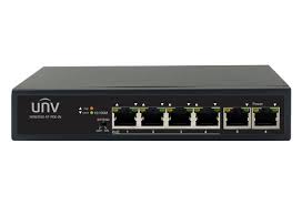 SWITCH CCTV ETHERNET UNIVIEW POE+ 4 DOWNLINK 100 MBPS,  2 UPLINK