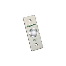 Botón de salida y emergencia Hikvision 90 × 35 × 28,9 mm