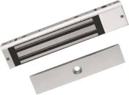 Cerradura magnética Hikvision doble Resistencia 2x280 kg, 12 VDC, 2x340mA