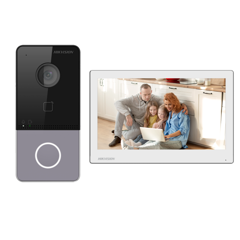 Kit de Video portero DS-KV6113-PE1 (sin wifi) + DS-KH6350-WTE1