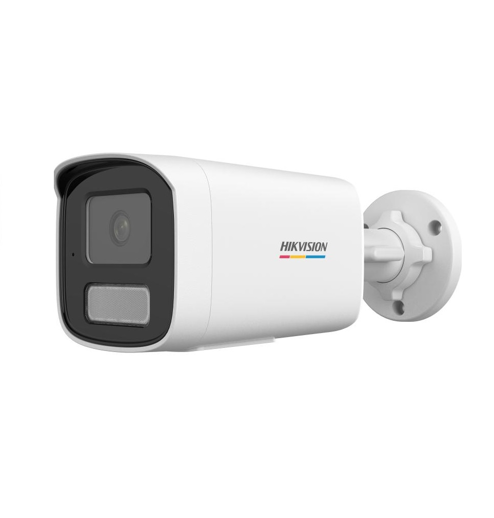 Camara IP Hikvision 4 mpx Bullet, Dual Light + ColorVu, Lente 2.8 mm, 50 mts IR , Micrófono Integrado, ACUSENSE Lite, IP67, PoE, Micro SD