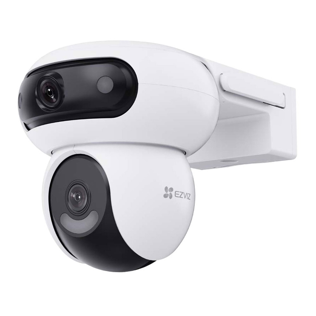 Camara Exterior Ezviz H90 2K+ Resolución 2K+ (2880 × 1620), IA, Visión Nocturna a Color, Defensa Activa, Comunicación Bidireccional, IP65