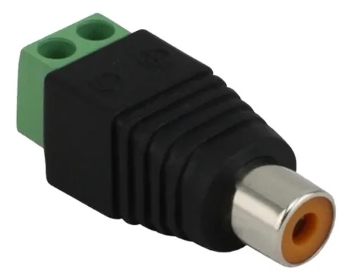 FICHA HEMBRA RCA CON BORNERA