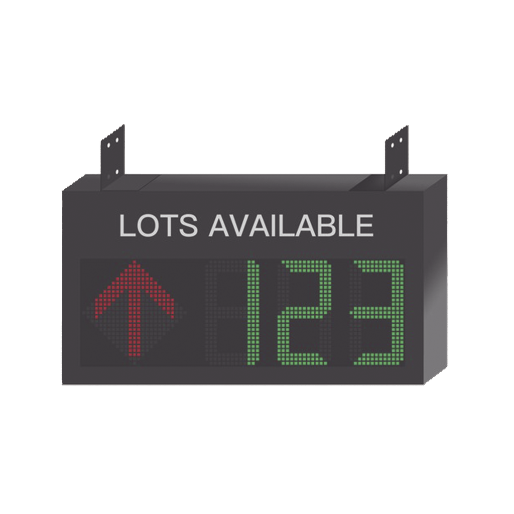 Guía de Estacionamiento Interior Hikvision, RS485- RJ45, Flecha Dinámica