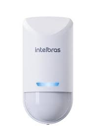 SENSOR PIR INALAMABRICO INTELBRAS , lente look down para detección de intrusiones por arrastre