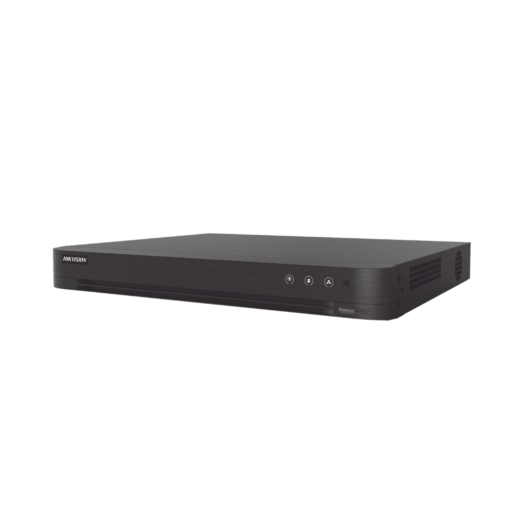 DVR 32 CHANNEL HIKVISION  HD + 2 Canales IP, 2 MPX, Acusense
