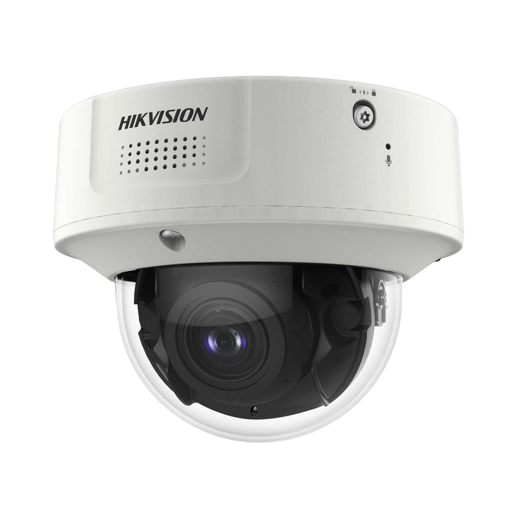 Camara Hikvision Domo IP 4 mpx, 2.8 a 12 mm, 40 mts IR EXIR, DeepinView, Micrófonos Integrados, IP67, IK10