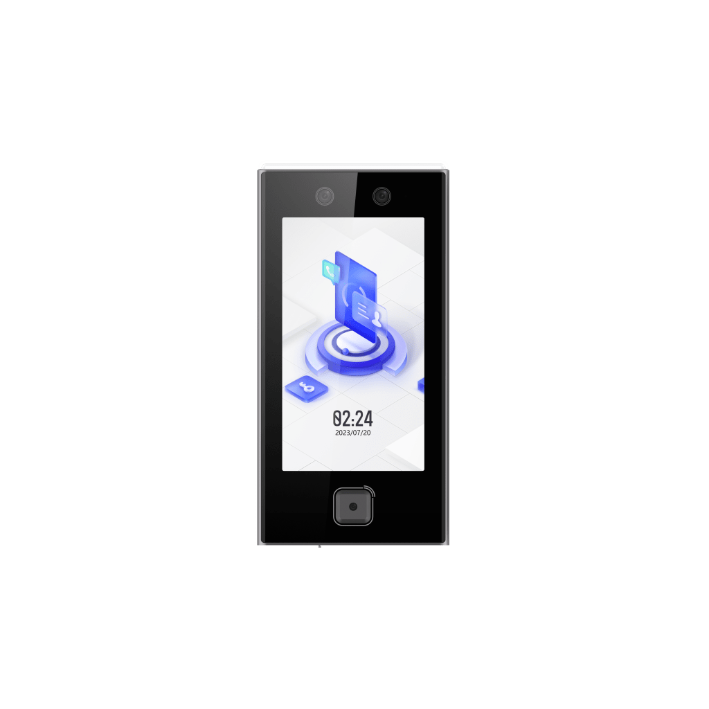 CONTROL DE ACCESO FACIAL HIKVISION, Min Moe WiFi, Lector de QRs, 6,000 Rostros, Pantalla 7", IP65, HIK-IA