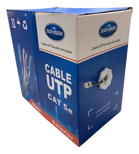 CABLE UTP CAT.5E  SUDVISION EXTERIOR PURO COBRE  (305 MTS)