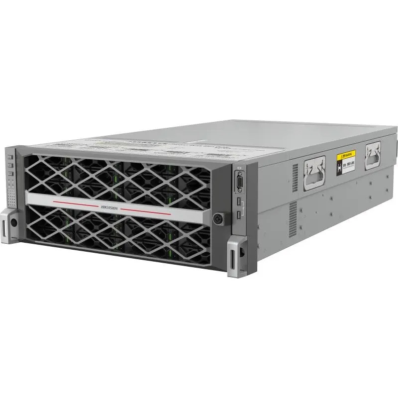 SERVIDOR DE ALMACENAMIENTO HIKVISION, 24 BAHÍAS SATA HOT-SWAP SIN DISCOS, 4 PUERTOS 2.5 GBE, RAID/VRAID, FUENTE REDUNDANTE, RACK 4U