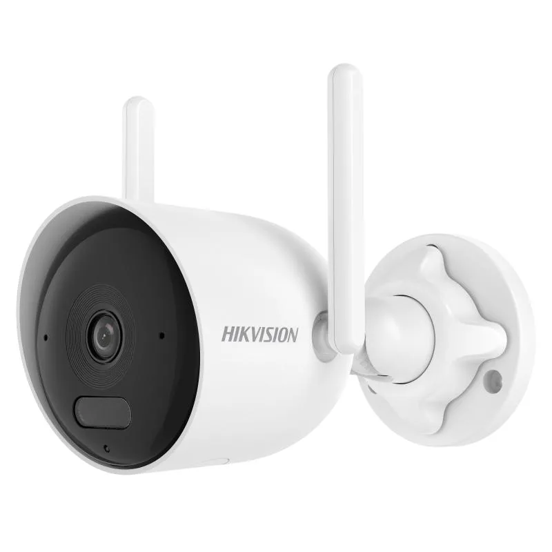 CAMARA HIKVISION BULLET IP WI-FI 6, 2MPX, H.265, LENTE 2.8 MM, LUZ HIBRIDA IR/BLANCA 30 MTS, AUDIO BIDIRECCIONAL, DETECCION HUMANA Y VEHICULOS, IP66