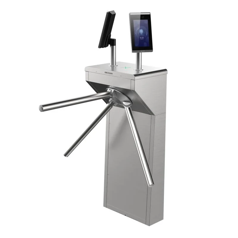MOLINETE HIKVISION TRIPODE BIDIRECCIONAL, ACERO INOXIDABLE, 55 CM, LED DE ENTRADA/SALIDA, INTERIOR, REQUIERE CONTROLADOR Y LECTOR DE ACCESO