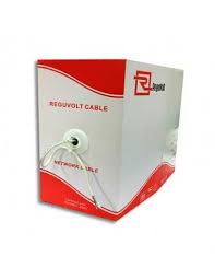 [RV-UTP-603]  CABLE UTP INDOOR CAT6 VAINA BLANCA 100%COBRE 23AWG 