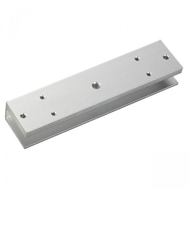 [EL-280U] ACCESORIO EN U PARA MONTAJE DE CERRADURA MAGNETICA EN PUERTAS DE VIDRIO 280 KG (URE-280)