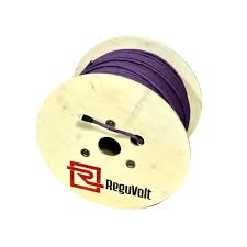 [RV-UFTP-6A] CABLE CAT6A U/FTP REGUVOLT LSZH 23AWG VAINA VIOLETA (BOBINA DE MADERA DE 305M.)