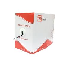 [RV-UTP-602] CABLE UTP CAT6 REGUVOLT EXTERIOR NEGRO PURO COBRE (305 MTS)