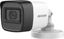 [DS-2CE16H0T-ITPFS] CAMARA HIKVISION BULLET DE 5MPX, LENTE 2,8MM, EXIR DE HASTA 25M , IP67 CON AUDIO.