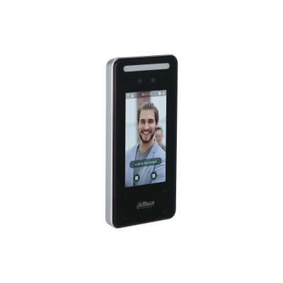 [ASI6213J-MW] CONTROL DE ACCESO DAHUA PANTALLA TÁCTIL LCD 4.3,  2 MPX, DESBLOQUEO DE ROSTRO, TARJETA Y CONTRASEÑA, DISTANCIA DE LA CÁMARA-ROSTRO 0.3-1.5M, VELOCIDAD DE COMPARACIÓN DE CARA 0.3S /PERSONA