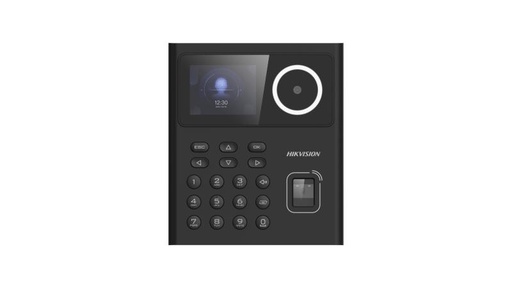 [DS-K1T320MFWX] CONTROL DE ACCESO HIKVISION, RECONOCIMIENTO FACIAL HASTA 500 ROSTROS HASTA 1.5M, 1.000 HUELLAS Y TARJ. 100.000 EVENTOS