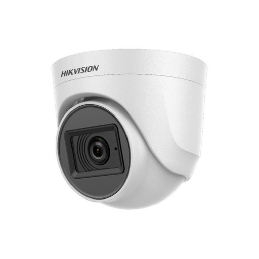 [DS-2CE76D0T-ITPFS-2.8MM] CÁMARA DOMO HIKVISION , 2 MPX, PLÁSTICA, IR 20 METROS EXIR, MICRÓFONO INCORPORADO